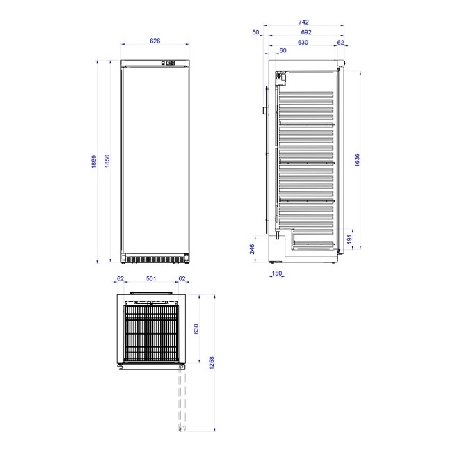 armario-frigorifico-400-litros-aps451-edenox-dimensiones