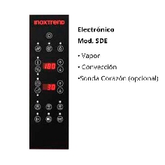 Horno-Mixto-4GN11-electrónico-SDE10E-INOXTREND 2