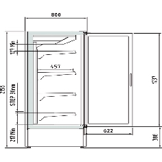 vitrina-mural-4-puertas-efimarket-efi-4r-docriluc 2