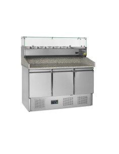 Mesa de Preparación Refrigerada Granito 140cm