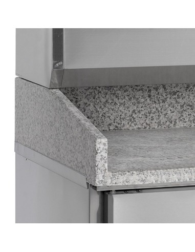 Mesa de Preparación Refrigerada Granito 140cm