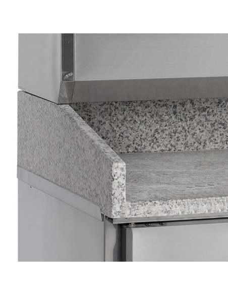 Mesa de Preparación Refrigerada Granito 140cm