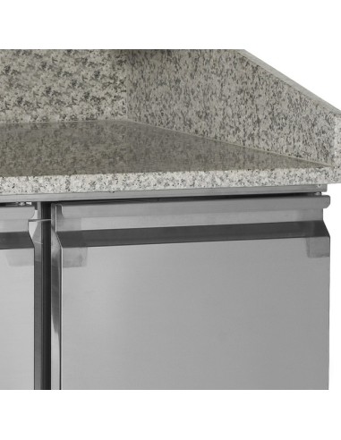 Mesa de Preparación Refrigerada Granito 140cm