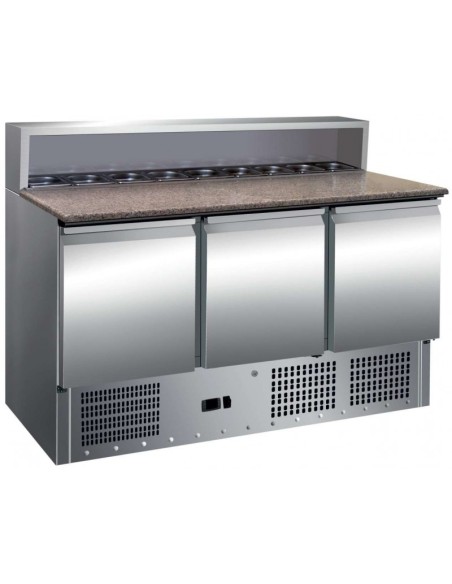 Mesa Refrigerada Preparación Granito PS903 Clima Hosteleria