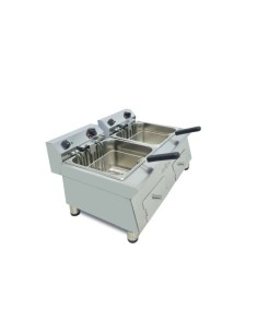 freidora de dos cubas de 12 litros cada una 2