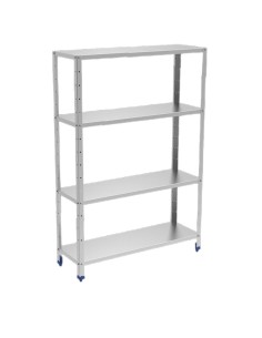 Estantería-de-Acero-Inoxidable-80cm-Fricosmos