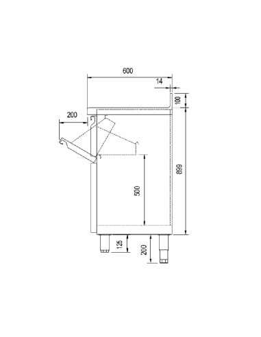 planos dimensiones del mueble cafetero