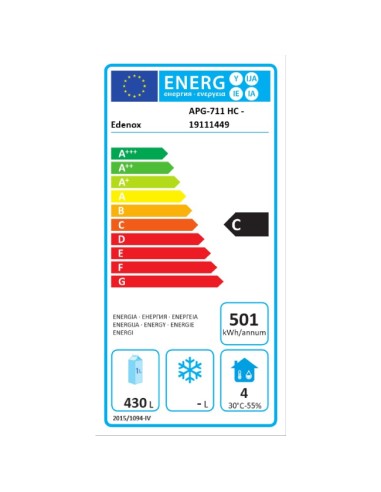 etiqueta-energetica-armario-refrigerado-inox-gn21-700-litros-edenox