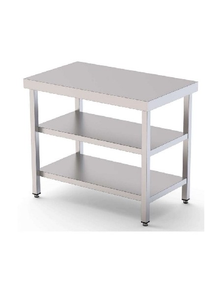 Mesa de trabajo central 100cm fondo 50cm Clima Hostelería