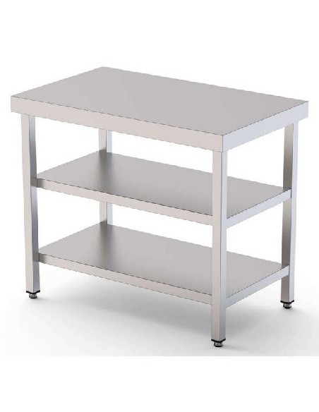 Mesa de trabajo central 180cm Fondo 60cm Clima Hostelería