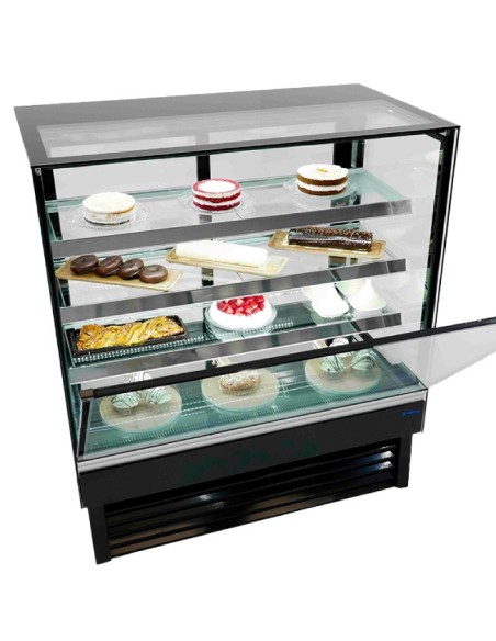 perpestiva-desde-el-aire-cristal-abierto-vitrina-para-pasteles-3-estantes-serie-veras1-edenox