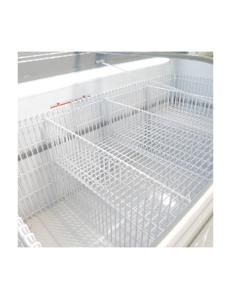 Congelador Puerta Cristal 150cm Edenox