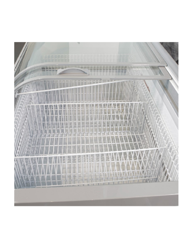 Congelador Puerta Cristal 150cm Edenox