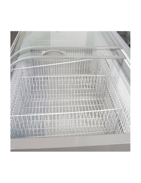 Congelador Puerta Cristal 150cm Edenox