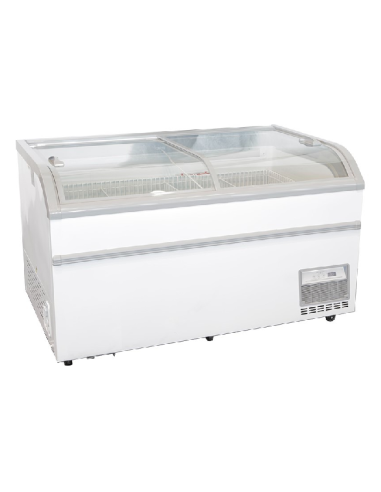 Congelador Puerta Cristal 150cm Edenox