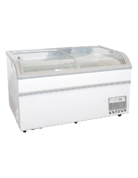 Congelador Puerta Cristal 150cm Edenox