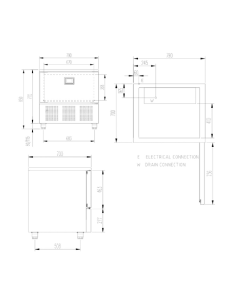 Abatidor de Temperatura 5 Bandejas Edenox 2