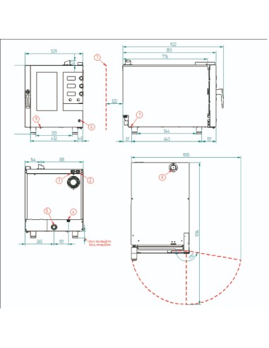 plano-horno-mixto-profesional-6-bandejas-gn11-edenox