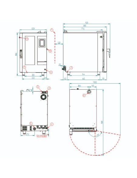 plano-horno-mixto-profesional-10-bandejas-gn11-edenox