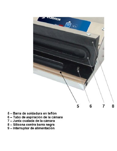 Envasadora al Vacío Externa VACE35 Edenox