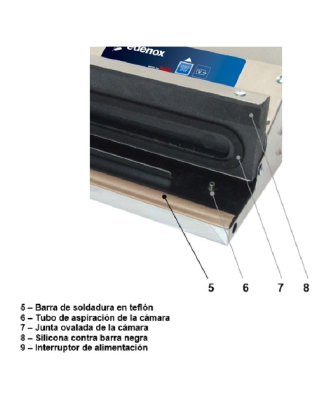 Envasadora al Vacío Externa VACE35 Edenox