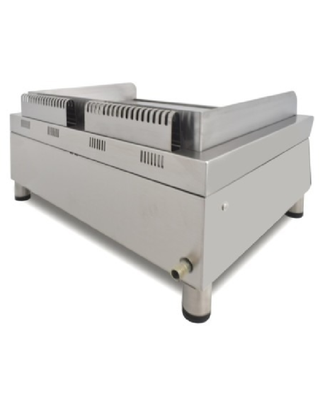 Fry top acero rectificado 70 cm Arilex