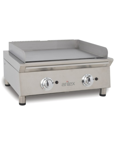 Fry top acero rectificado 70 cm Arilex