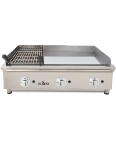 Fry top mixto barbacoa gas 100 cm Arilex