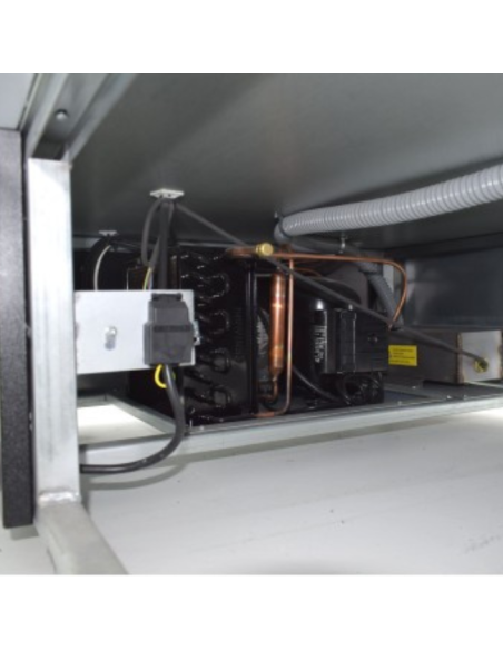 Mostrador de Carnicería 200Cm Cristal Recto Clima Hostelería