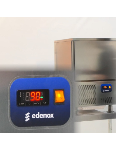 Abatidor de Temperatura 5 Bandejas GN 1/1 Edenox