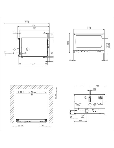 plano-horno-de-conveccion-de-4-bandejas-60x40-unox-rosella