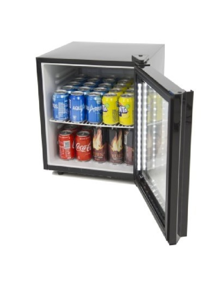 Mini Armario Expositor Refrigerado 1 Puerta 50 litros Clima Hostelería