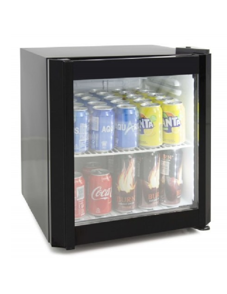 Mini Armario Expositor Refrigerado 1 Puerta 50 litros Clima Hostelería