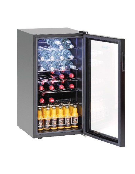 Mini Armario Expositor Refrigerado 1 Puerta 28 Botellas Bartscher