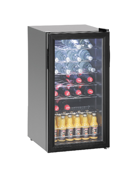 Mini Armario Expositor Refrigerado 1 Puerta 28 Botellas Bartscher