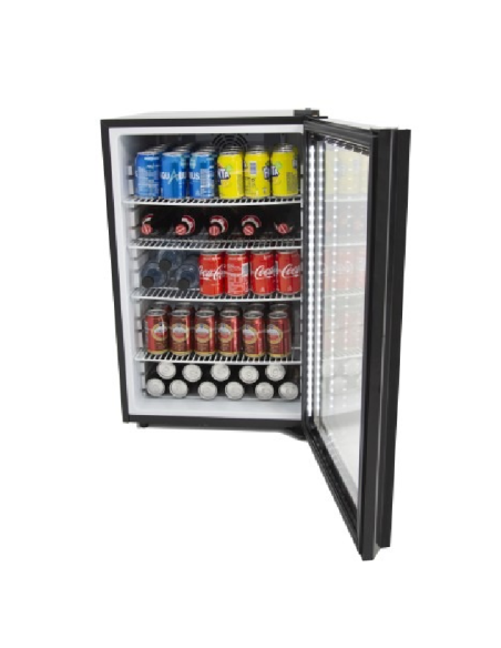 Mini Armario Expositor Refrigerado 1 Puerta 120 litros Clima Hostelería