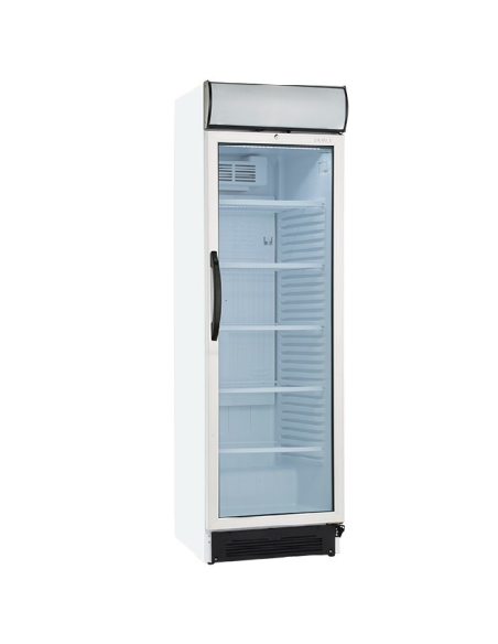 Armario Expositor Refrigerado 372 Litros con Cabezal Luminoso Edenox
