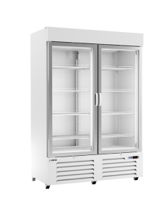 Armario Expositor Refrigerado 2 Puertas Potenciado Edenox