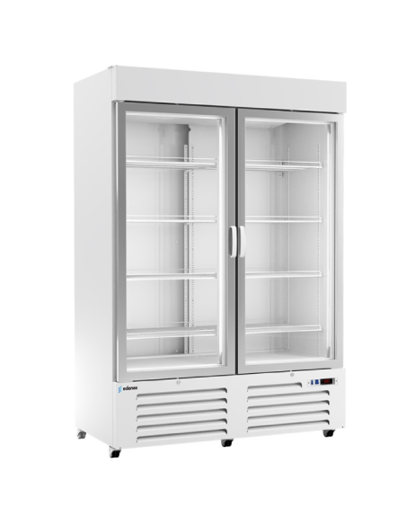 Armario Expositor Refrigerado 2 Puertas Potenciado Edenox