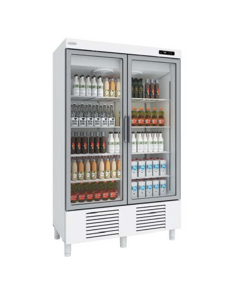 Armario Expositor Refrigerado 2 Puertas Ancho 125 cm Docriluc