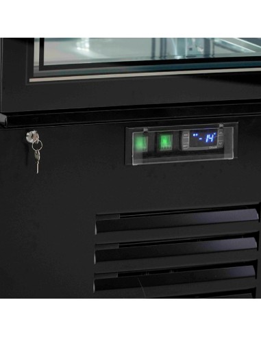 Vitrina Congelación 4 Caras de Cristal Edenox