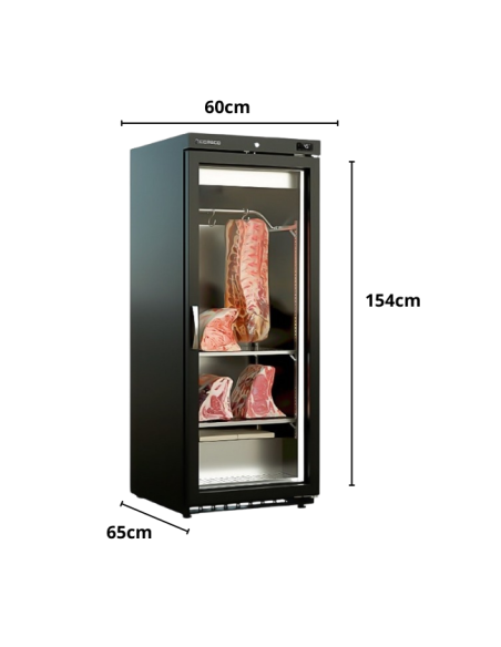Nevera de maduración de carne DAV-400 Coreco