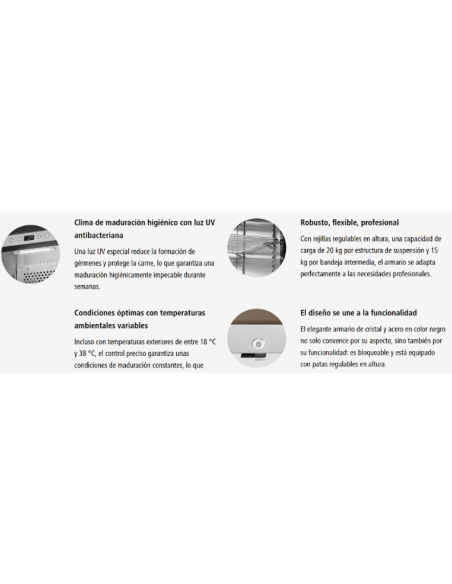 Nevera Maduración de Carne Dry Age 63 Bartscher