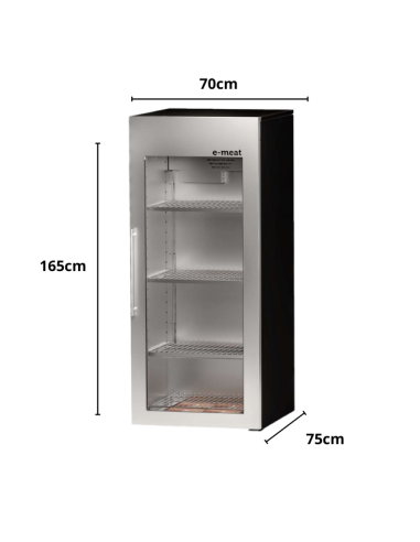 Nevera de Maduración de Carne E MEAT MC1000...