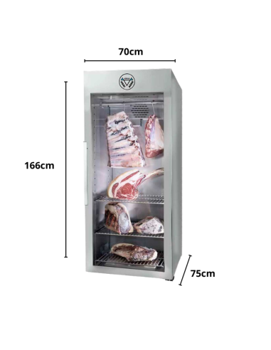 Cámara de maduración de carne Expocarn-500 Edenox