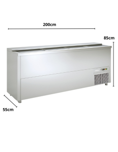Botellero Frigorífico 5 Puertas Gran Capacidad Inox Docriluc 2