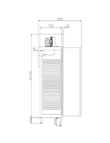 Armario Refrigerado Industrial 1400 Litros Docriluc