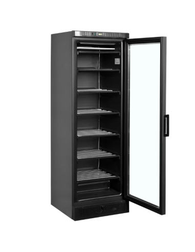 congelador-expositor-vertical-UFSC371GBlack-abierto