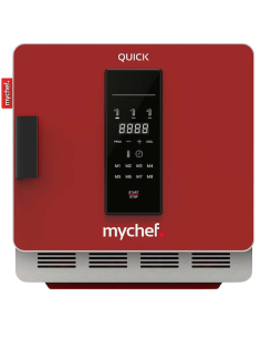 Horno Cocción Acelerada Quick1 Rojo Mychef