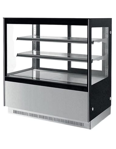 Vitrina Pastelería Cristal Recto 1,5m Sudimp